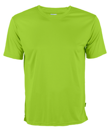 QD56 Polyester Interlock Short Sleeve T-Shirt (Unisex)