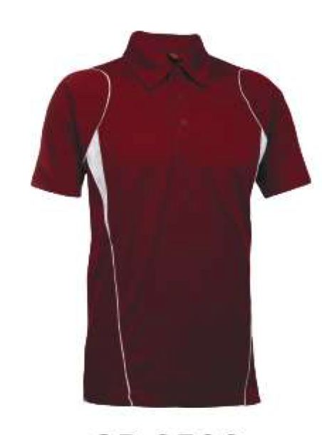 QD25 Dri-Fit CVC Contrast Polo Shirt (Unisex)