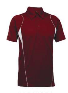 QD25 Dri-Fit CVC Contrast Polo Shirt (Unisex)