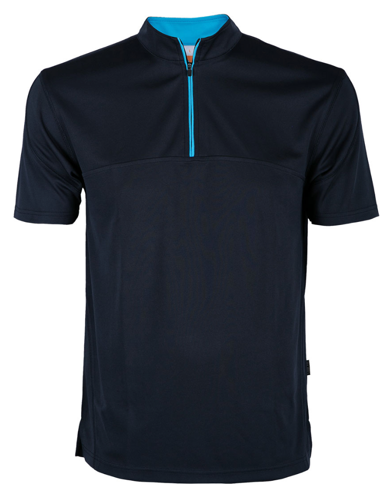 QD18 Microfibre Mandarin Collar Shirt (Unisex)
