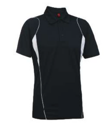 QD25 Dri-Fit CVC Contrast Polo Shirt (Unisex)