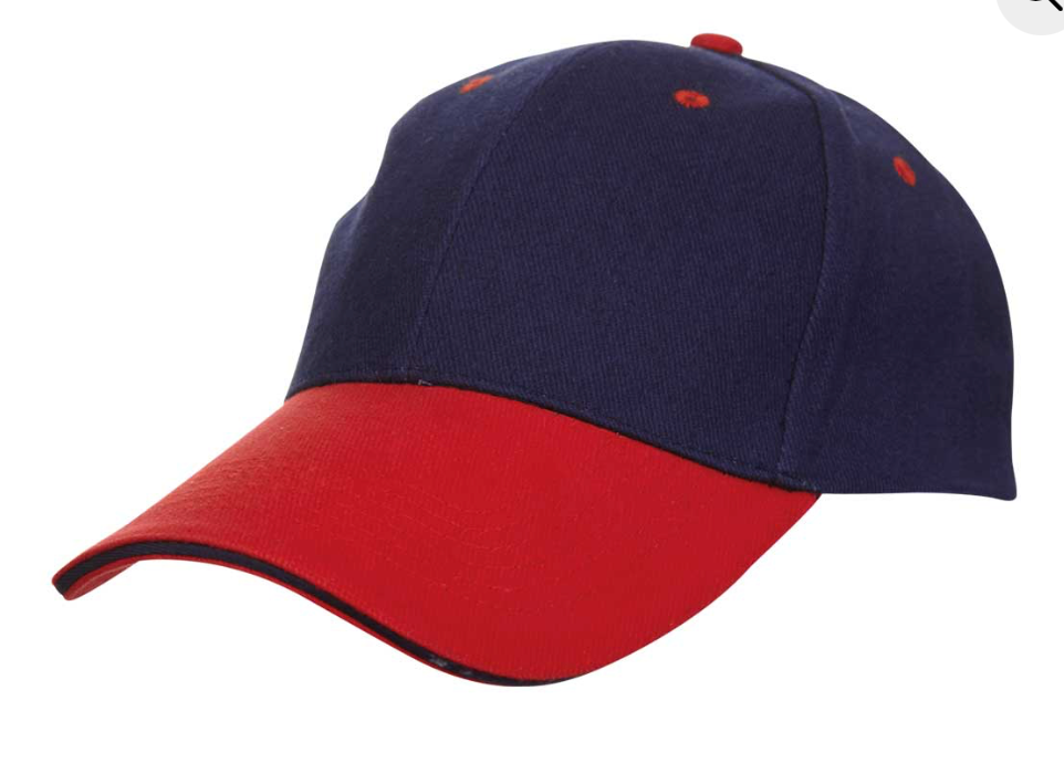 CP04 Two-Tone Cotton Baseball Cap