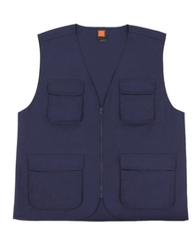 VT03 Multi-Pocket Utility Vest (Unisex)