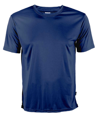 QD56 Polyester Interlock Short Sleeve T-Shirt (Unisex)