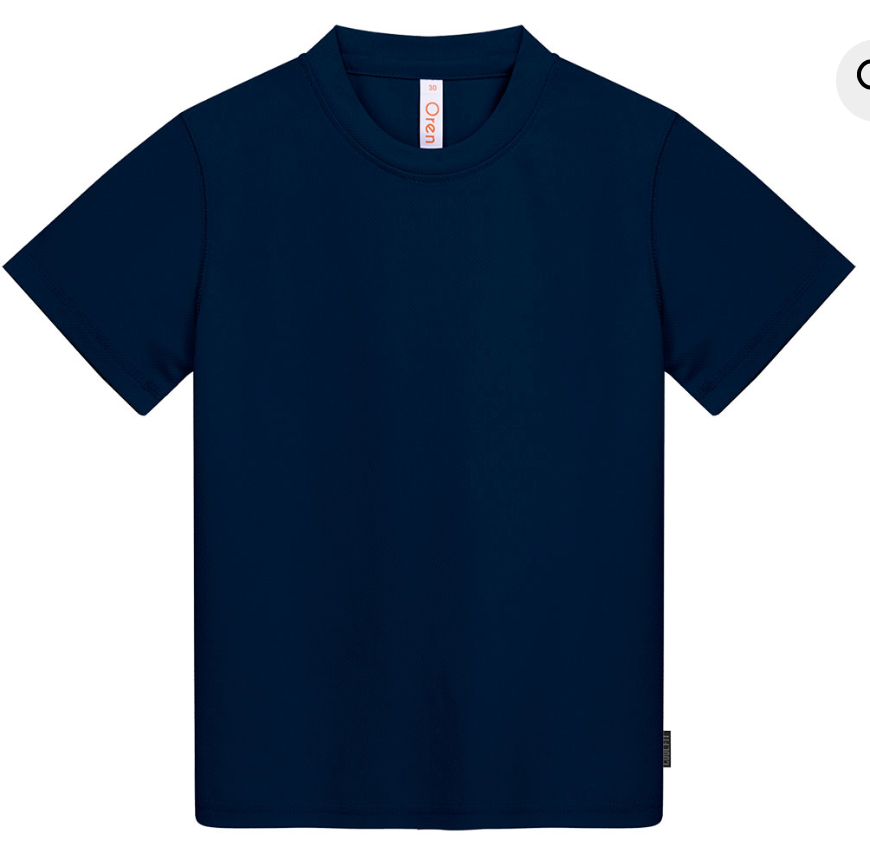 QD68 Kids Microfibre Eyelet Short Sleeve T-Shirt