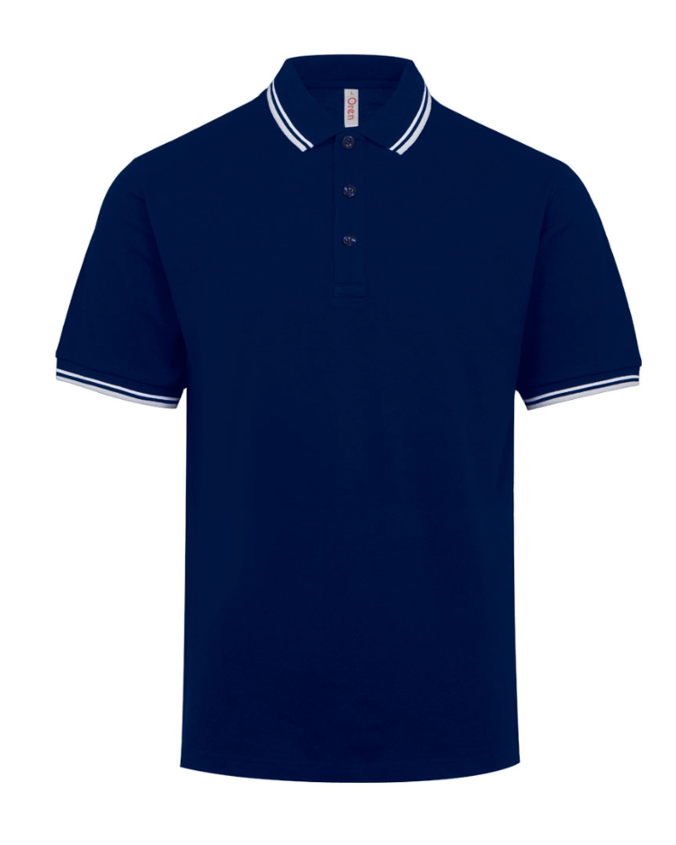 HC24 CVC Tipped Collar Polo Shirt (Unisex)