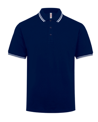 HC24 CVC Tipped Collar Polo Shirt (Unisex)