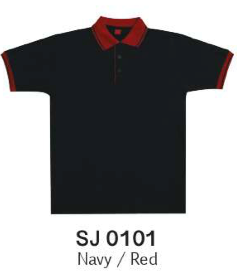 SJ01 Tipped Collar Polo Shirt (Unisex)