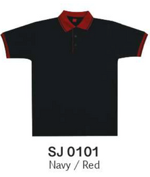 SJ01 Tipped Collar Polo Shirt (Unisex)