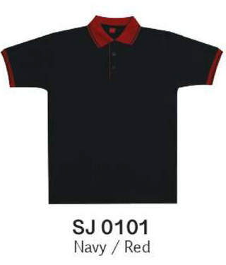 SJ01 Tipped Collar Polo Shirt (Unisex)