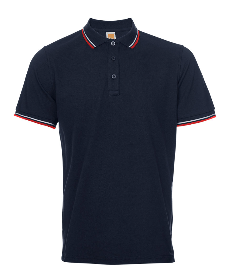 HC24 CVC Tipped Collar Polo Shirt (Unisex)