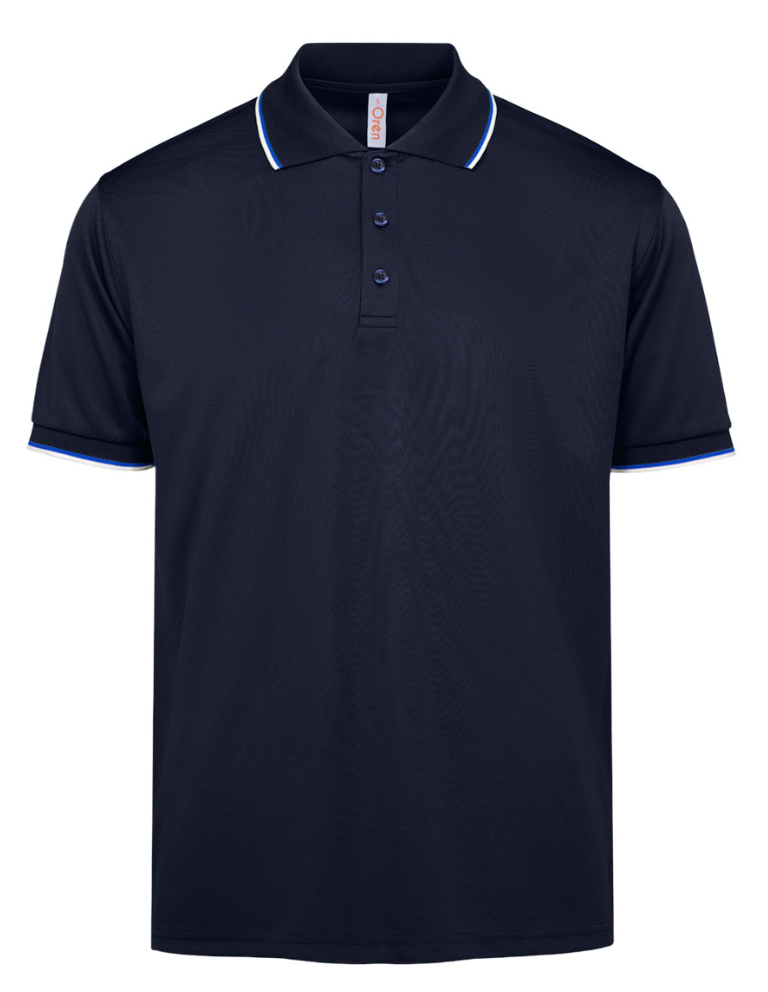 QD65 Dri-Fit Tipped Collar Polo Shirt (Unisex)