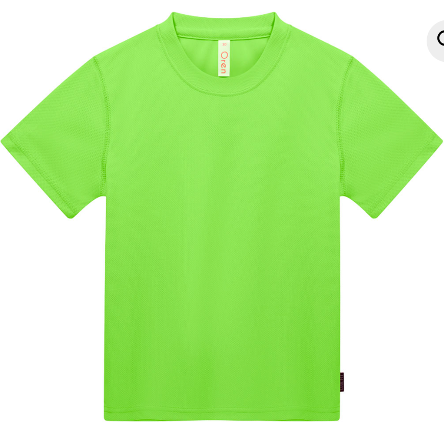 QD68 Kids Microfibre Eyelet Short Sleeve T-Shirt