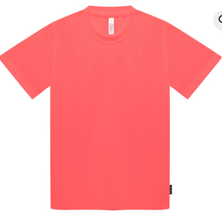 QD68 Kids Microfibre Eyelet Short Sleeve T-Shirt