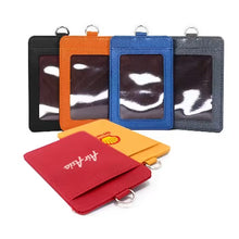 Slim PU ID Card Holder