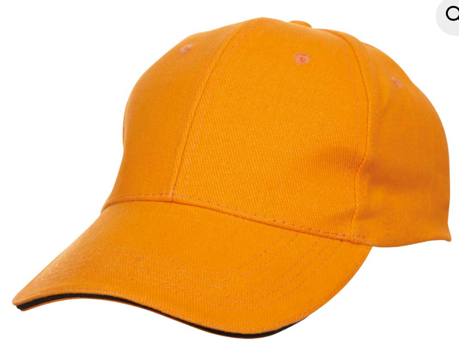 CP03 Contrast Trim Cotton Baseball Cap