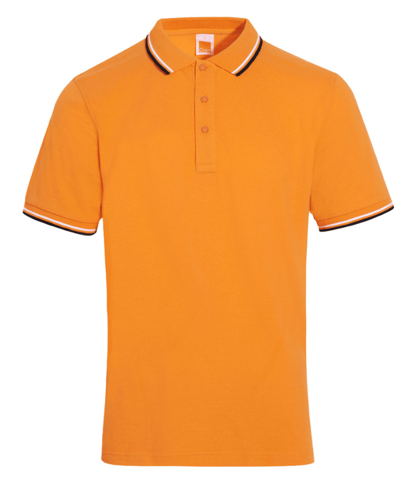 HC24 CVC Tipped Collar Polo Shirt (Unisex)