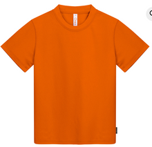 QD68 Kids Microfibre Eyelet Short Sleeve T-Shirt