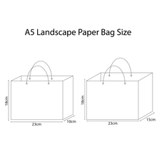 A5 Landscape Laminated Paper Bag