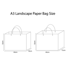 A3 Landscape Kraft Paper Bag