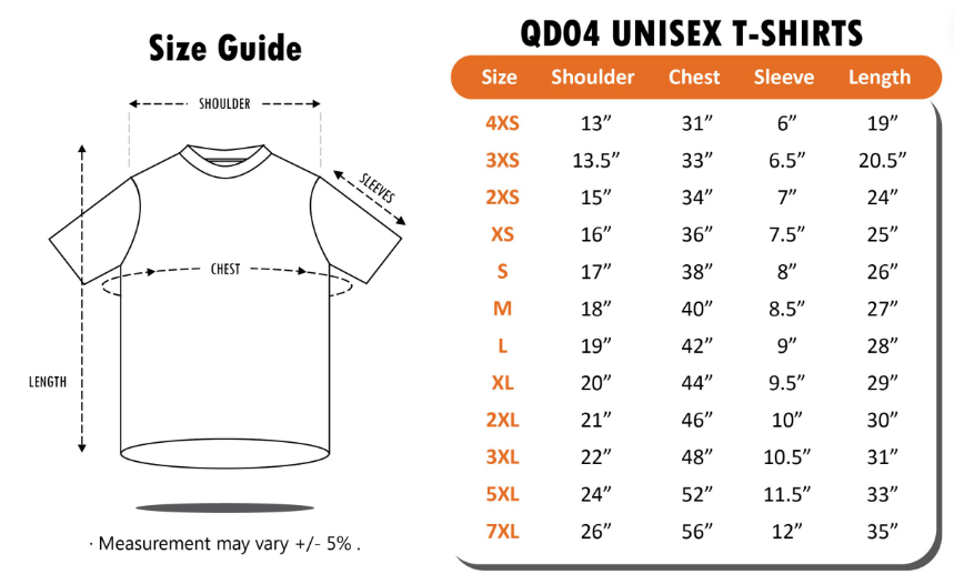 QD04 Plain Dri Fit Round Neck T-shirts (Unisex)