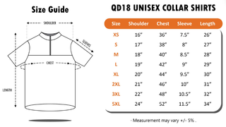QD18 Microfibre Mandarin Collar Shirt (Unisex)