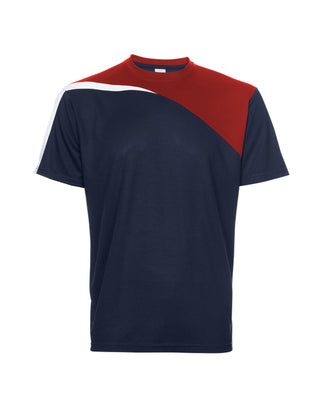 QD57 Basic Multi-Tone Round Neck T-Shirt (Unisex)