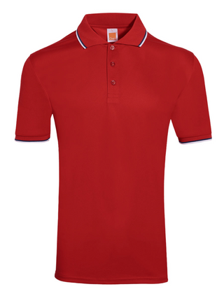 QD65 Dri-Fit Tipped Collar Polo Shirt (Unisex)
