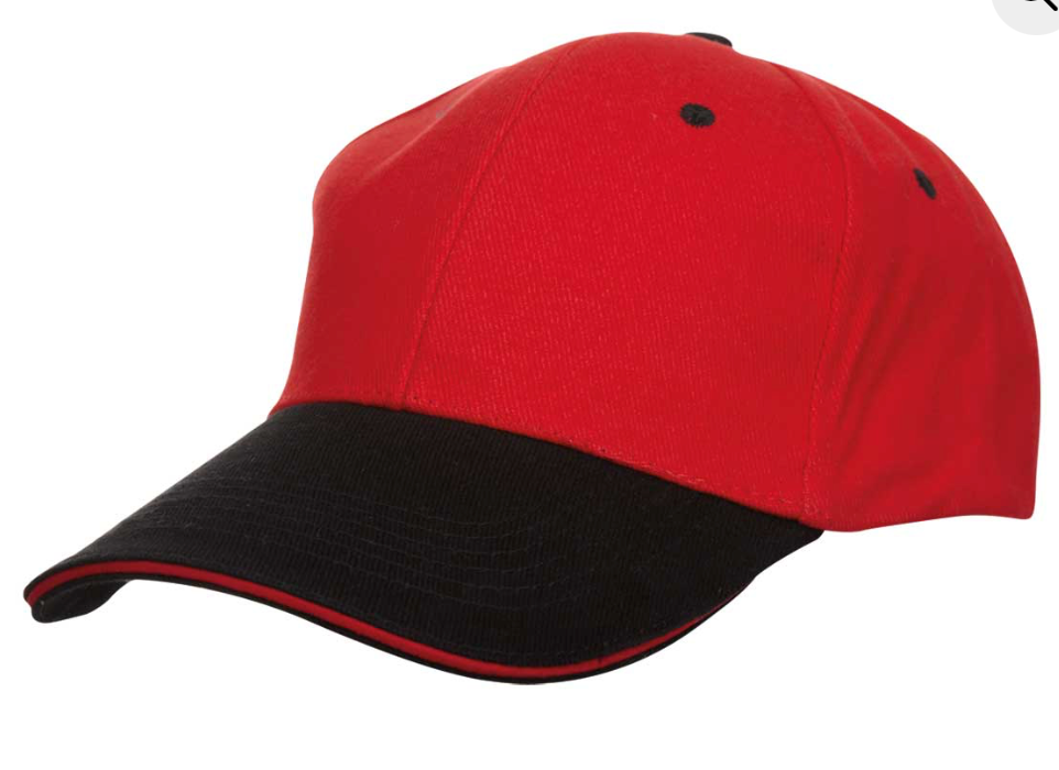 CP04 Two-Tone Cotton Baseball Cap