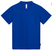 QD68 Kids Microfibre Eyelet Short Sleeve T-Shirt