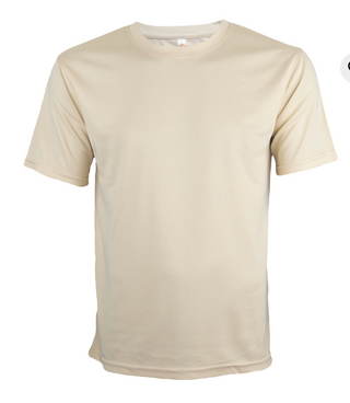 QD04 Plain Dri Fit Round Neck T-shirts (Unisex)