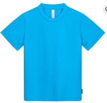 QD68 Kids Microfibre Eyelet Short Sleeve T-Shirt