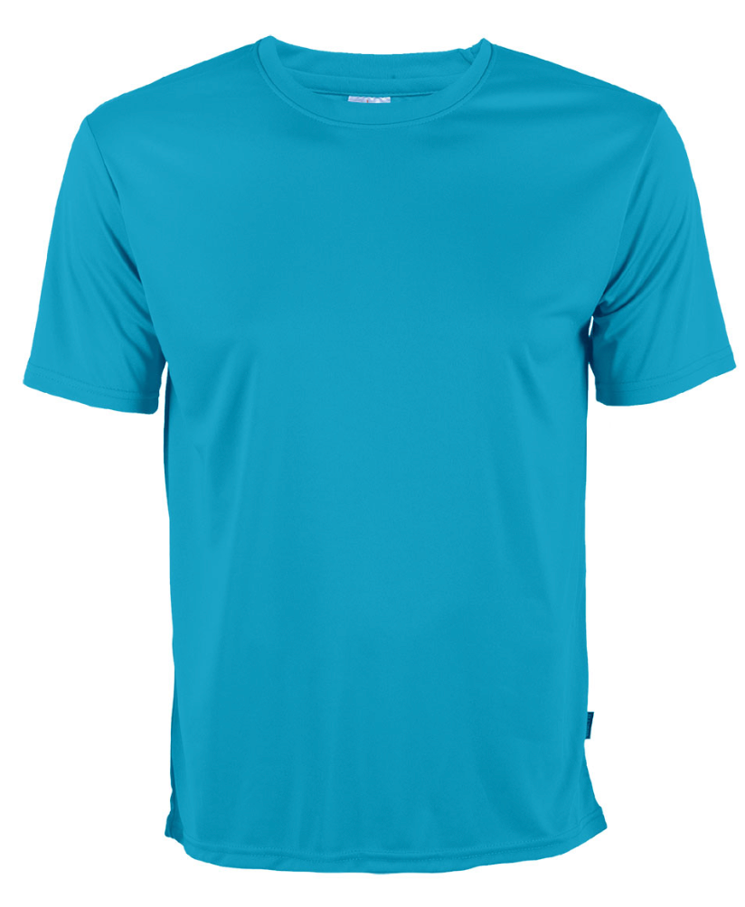 QD56 Polyester Interlock Short Sleeve T-Shirt (Unisex)