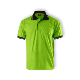 SJ01 Tipped Collar Polo Shirt (Unisex)