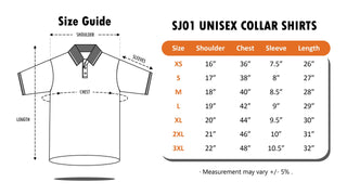 SJ01 Tipped Collar Polo Shirt (Unisex)