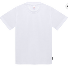 QD68 Kids Microfibre Eyelet Short Sleeve T-Shirt
