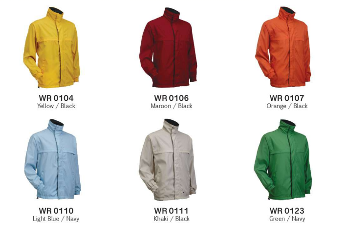 WR01 Reversible Full-Zip Windbreaker Jacket (Unisex)