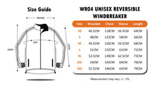 WR04 Sportline Reversible Full-Zip Windbreaker Jacket (Unisex)